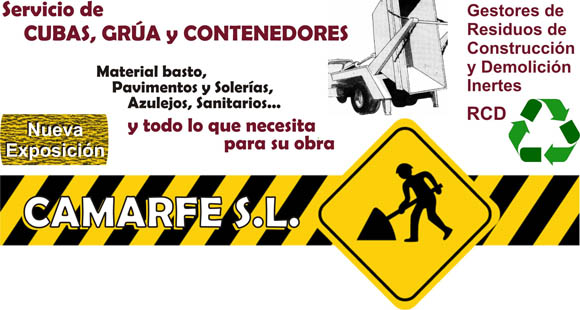 www.camarfesl.com, materiales de construccion, aislantes, azulejos, pavimentos, sanitarios, accesorios baño, mamparas en higuera la real, fregenal de la sierra, jerez de los caballeros, cumbres mayores, Encinasola, badajoz, ferreteria, calzado y ropa laboral, hormigon, hierros, camion grua, recogida escombro ripio, contenedores