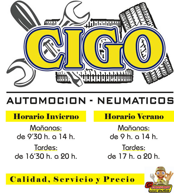 www.neumaticoscigo.com, neumaticoscigo, neumaticos cigo, cigo automocion, neumaticos en jerez de los caballeros, taller de coches en jerez, confortauto en jerez, mecanica rapida en jerez, reparacion de coches en jerez, michelin en jerez, jerez de los caballeros, fregenal de la sierra, oliva de la frontera, mantenimiento industrial, taller movil, aire acondicionado vehiculos agricolas industriales, badajoz